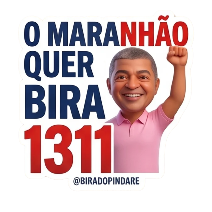 Figurinha O Maranhão quer Bira 1311